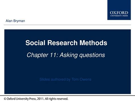 PPT - Social Research Methods PowerPoint Presentation, free download ...