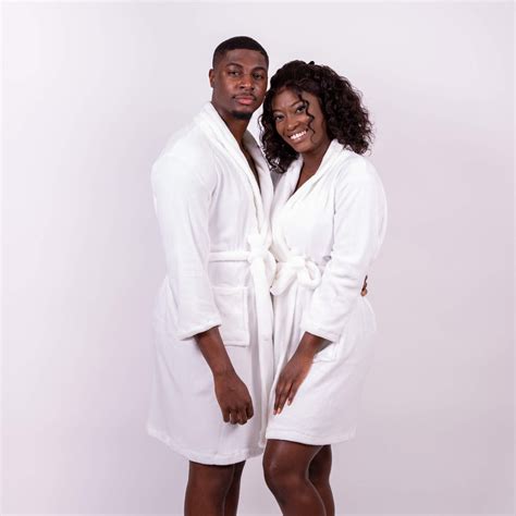 Cozy Terry His and Hers Personalized Bathrobes Set – Bridesmaid's World