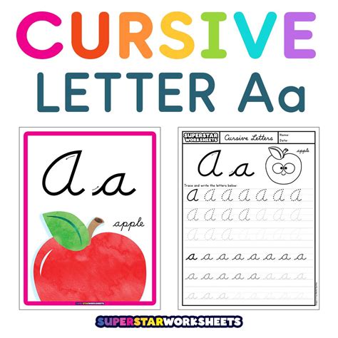 Cursive Alphabet Lowercase