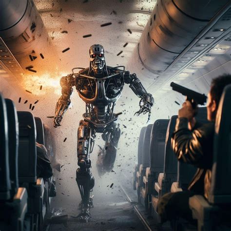 Image result for Terminator 2 War Scene