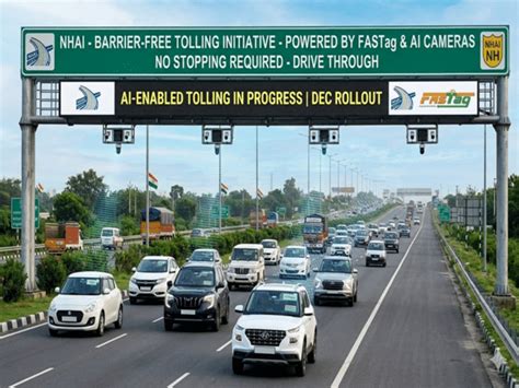 Toll plaza: AI to scan license plates of vehicles speeding at 100 km/h ...