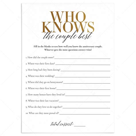 50 Questions Game