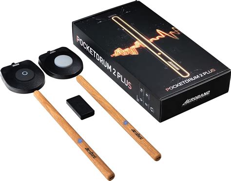 AEROBAND PocketDrum 2 Plus - Tamburo elettronico ad aria, portatile ...