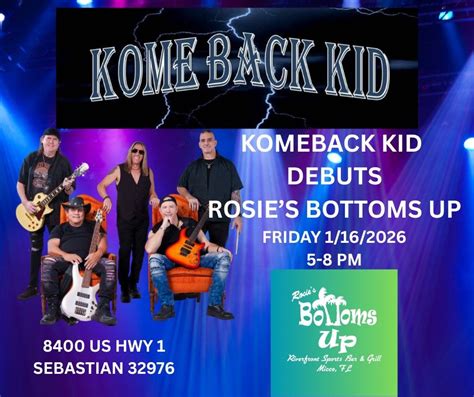 KBK DEBUTS AT ROSIES BOTTOMS UP, Rosies Bottoms Up, Sebastian, 16 ...