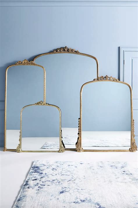 15+ French Antique-Inspired Gold Floor Mirror Options - Pursuit Decor