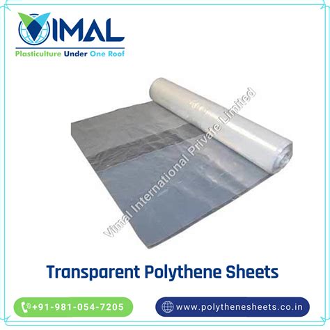 Transparent Polythene Sheets Manufacturers & Suppliers in Delhi NCR ...