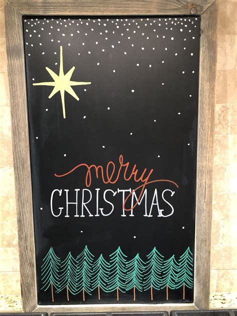 Christmas Chalkboard Art Ideas