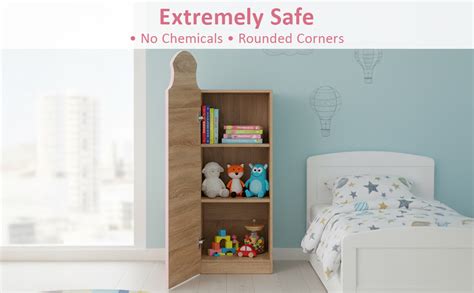 Alex Daisy Holland Storage Cabinet Wardrobe Bookshelf for Kids Boys ...