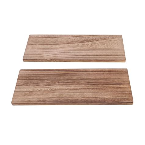 Buy AUTUUCKEE 2pcs Wooden Shelf Board Wall ing Solid Oak Shelf ...