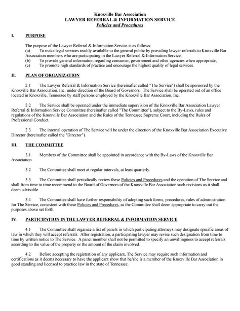 LRIS Policies and Procedures 2021-2022 by Knoxville Bar Association - Issuu