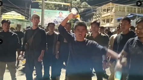 Manipur unrest: Protesters pour petrol over themselves after Meitei ...