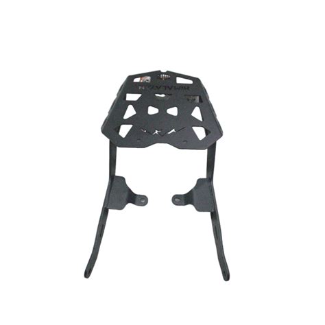 CNC Carrier With Plate For Himalayan - Black | Motocare