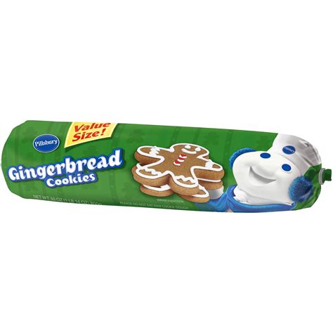 Pillsbury Gingerbread Cookie Chub - Shop Biscuit & cookie dough at H-E-B