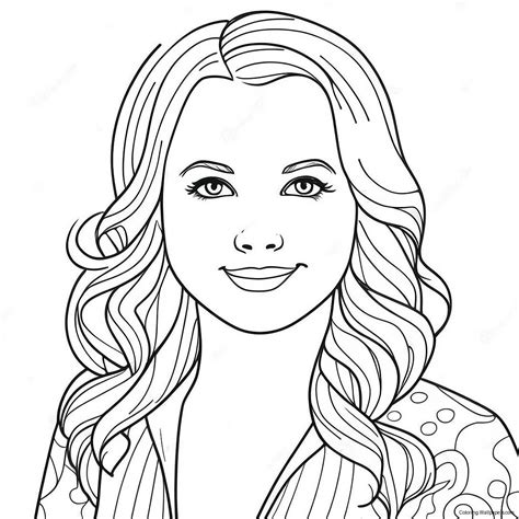 Lainey Wilson Coloring Page (34523-27294)