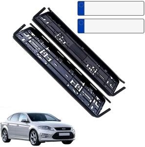 AUTO PEARL Car Number Registration Plate Holder Front-Back Compatible ...