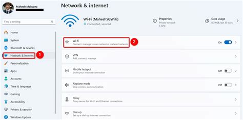 Image result for Windows 11 Metered Connection