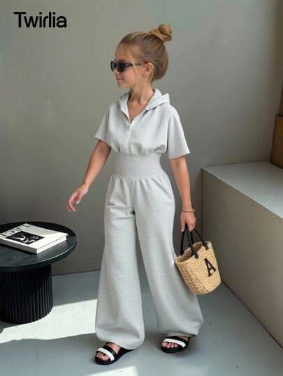 Shop Girls Jumpsuits | Trendy Girls Clothing | SHEIN USA