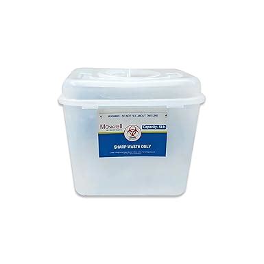 Mowell Sharps Containers | Biohazard Needle and Syringe Disposal ...