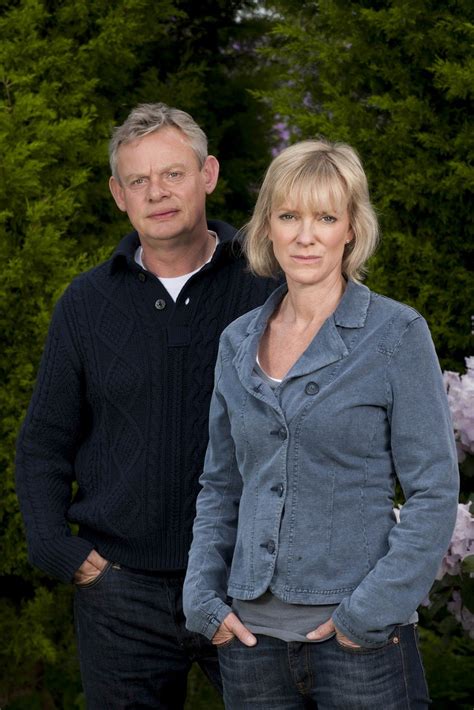 Martin Clunes and Hermione Harris in A Mothers Son, 2012 TV mini-series ...