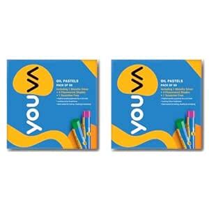 YOUVA Navneet Oil Pastels For School Kids And Beginners|For Drawing And ...