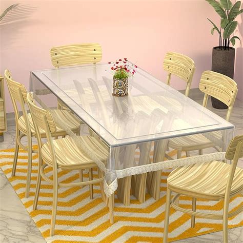Kuber Industries Table Cover 6 Seater |Dining Table Cloth for Home ...
