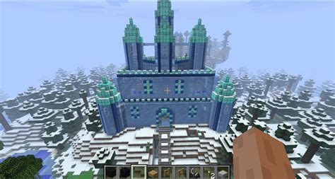 Image result for Minecraft Ice Castle
