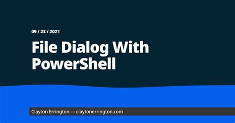 Image result for PowerShell Script Dialog Box