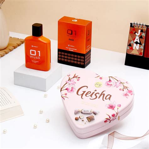 Buy Geisha Chocolate & Archies Musk Perfume Combo- Gift for men
