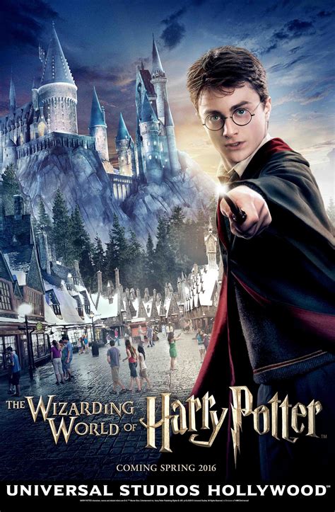Poster revealed for the ‘The Wizarding World of Harry Potter’ theme ...