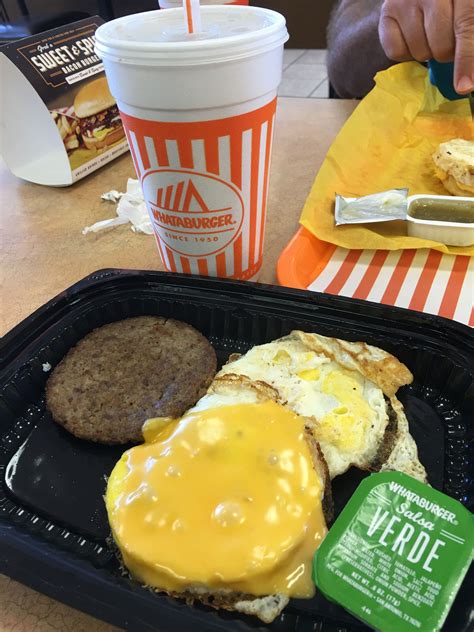 Breakfast Menu Whataburger