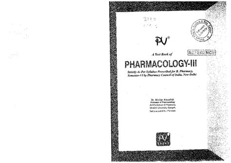 759814560 Pharmacology III PV: Respiratory System Drugs Overview - Studocu