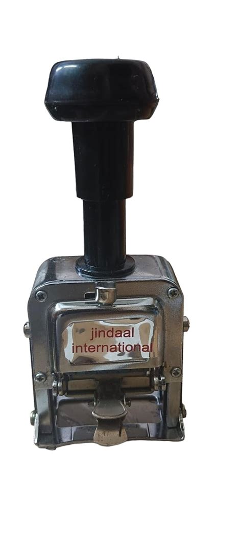 JINDAAL International Serial Hand Automatic Paper numbering Machine ...