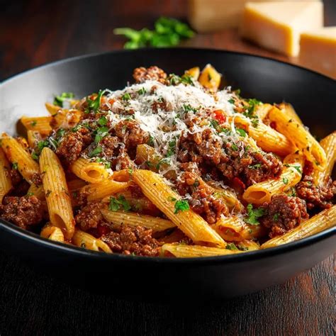 High Protein Creamy Beef Pasta – Easy over 35g of protein