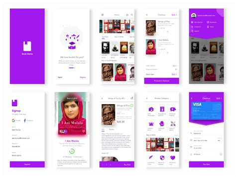Image result for Book Reader App UI/UX
