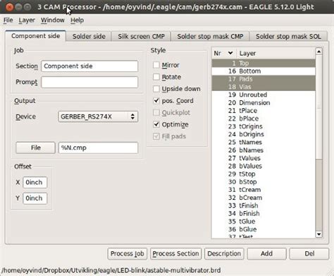 Tutorial Outputing File to Gerber Edge Printer 的图像结果