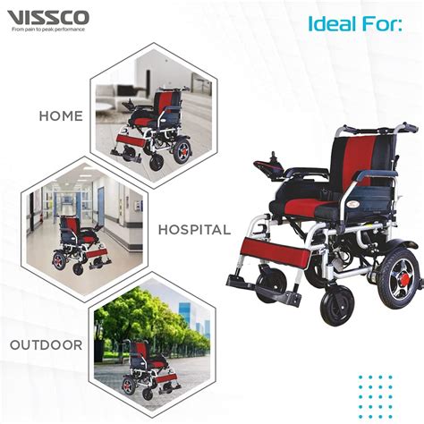 Vissco Zip Lite Power Wheelchair Single Battery - Universal
