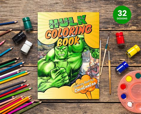 Avengers Hulk Coloring Pages [2025]