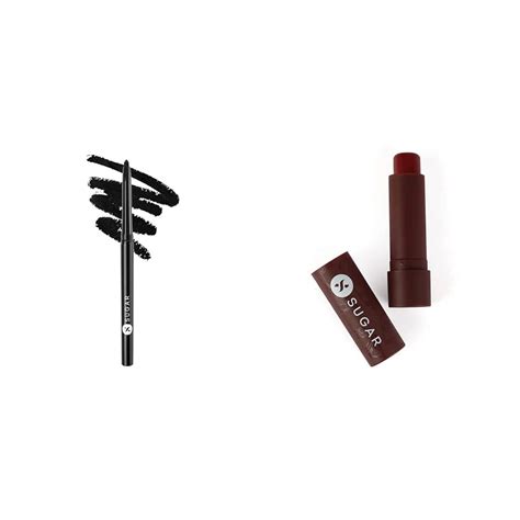 Buy SUGAR Cosmetics Kohl Of Honour Intense Kajal - 01 Black Out & Tipsy ...