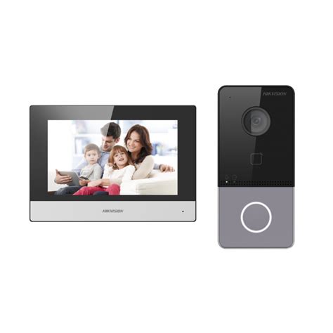 HIKVISION IP Video Intercom Kit DS-KIS603-P(B) – TREES Enterprise - One ...