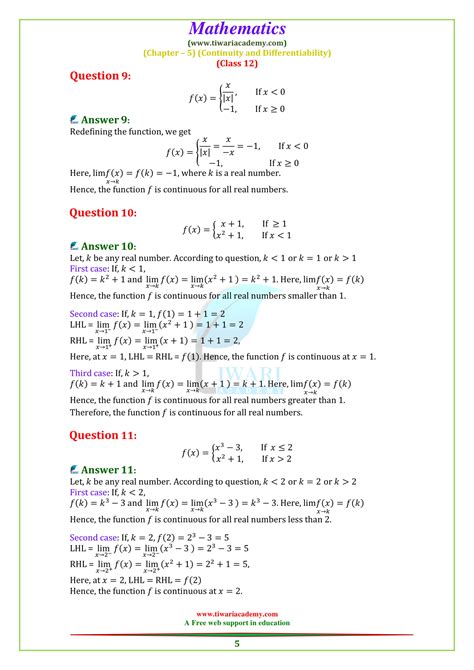 Class 12 Math Chapter 5 1 for Hinde 的图像结果