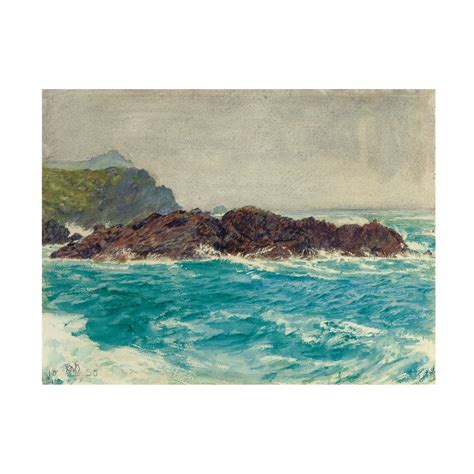 William Holman Hunt Cornish Coast Canvas Art - Landscape - Walmart.com