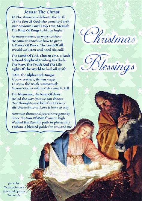 Christmas Poems About Jesus Birth