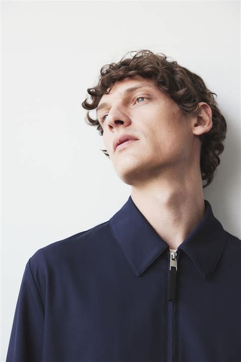 Twill jacket - Navy blue - Men | H&M IN