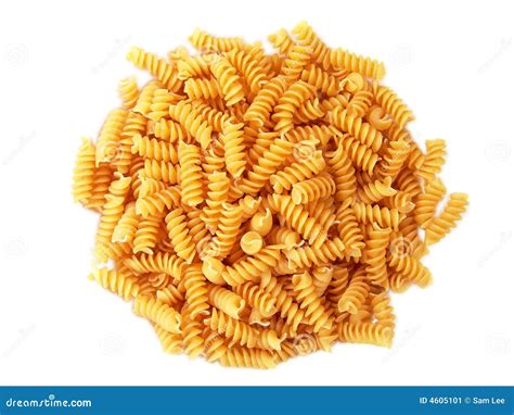 Twisted Spiral Noodle Pasta Rotini Royalty-Free Stock Photography ...