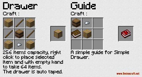 Basic Drawer Minecraft 的图像结果
