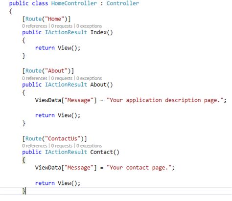Routing in ASP.NET 的图像结果