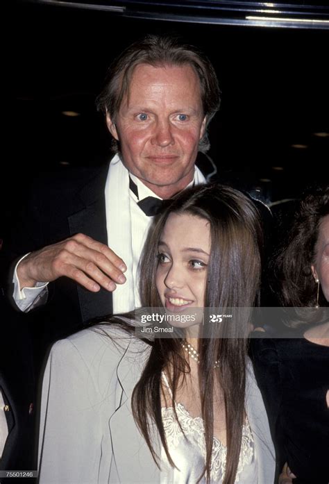 Angelina Jolie and Jon Voight at the Henry Fonda Theater in ...