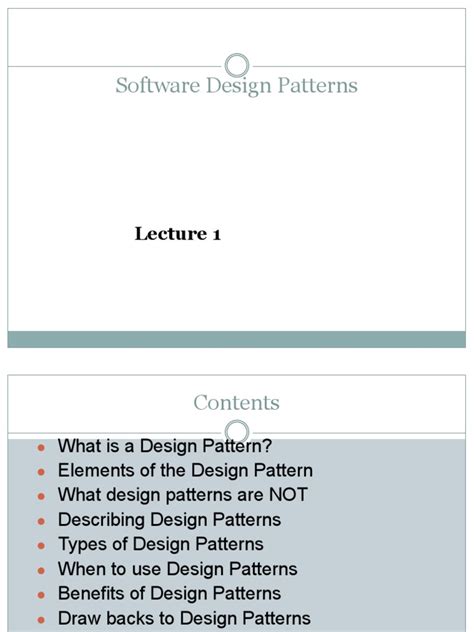 Image result for Software Design Pattern Tutorial