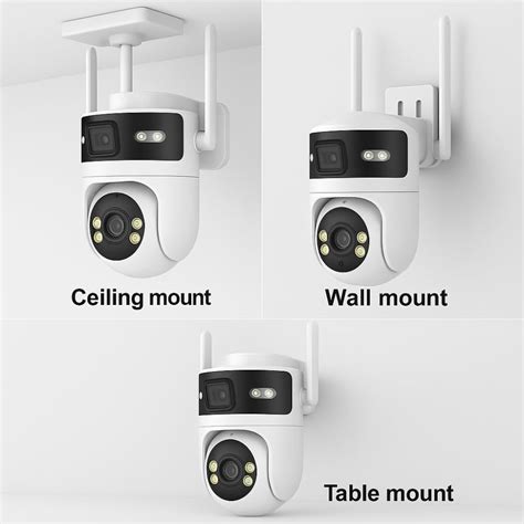 Maizic Smarthome Syno 4G Sim Based CCTV Camera 4 MP+ 4 MP Full HD Home ...