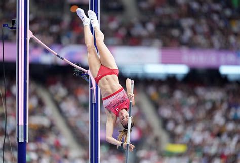 Canada's Alysha Newman wins bronze in pole vault at Paris Olympics